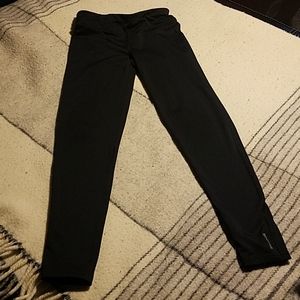 Kids Reebok Speedwick Black Sport Legging Sz 10-12